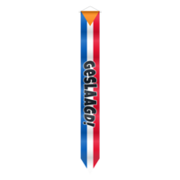 Wimpel Geslaagd - Rood-Wit-Blauw - 151x20 cm