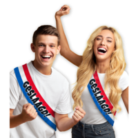 Party Sjerp - Geslaagd - Rood-Wit-Blauw