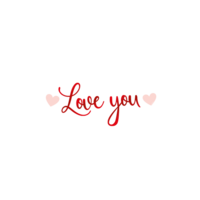 Letter Banner Love - Valentijn - Rood - 2,5 meter