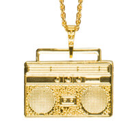 Ketting Ghetto Blaster - Goud - Foute Party