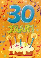 Verjaardagskaart - That Funny Age - 30 jaar - met Envelop