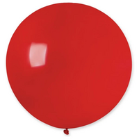 Topballon Latex - Rood - 80 cm 