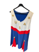 Tweedekans - USA Jurk - L - Blauw