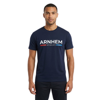 T-shirt Arnhem - Netherlands  - Donker Blauw - Heren