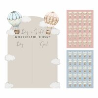 Stembord - Baby Balloons - Gender Reveal