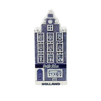 Koelkastmagneet - Polystone - Delftsblauw Huisje - Holland