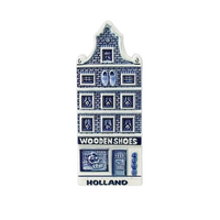 Koelkastmagneet - Polystone - Wooden Shoes - Holland