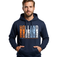 Hoodie Blauw - Holland Discovery  - Katoen - Volwassenen