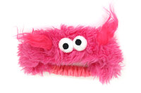 Haarband Flosje Pluche - met Ogen - Fuchsia