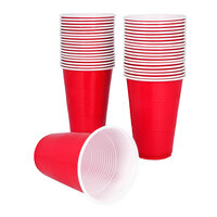Red Cups - Herbruikbare Partybekers - 40 stuks