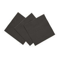 Papieren Servetten Zwart – 20 Stuks – 33x33 cm – 3-Laags