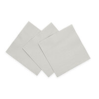 Papieren Servetten Zilver – 20 Stuks – 33x33 cm – 3-Laags