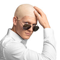 Latex Kaalkop Naturel - Bald Cap