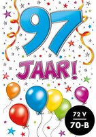 Verjaardagskaart - That Funny Age - 97 jaar - met Envelop