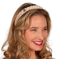 Oktoberfest Haarband Alpentraum - Beige