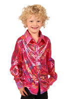 Shirt Disco Roze - Jaren 80 & 90 - Kinderen