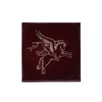 Tegeltje Airborne Pegasus - Arnhem Souvenir - 15x15 cm