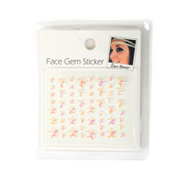 Steentjes - Face en Body Opplak Sterretjes - Parelmoer