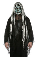 Horror Zombie Masker met Kap en Sluier - Halloween