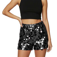 Shorts Pailletten - Zwart - Volwassenen