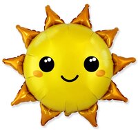 Folieballon Beterschap - Zon - 73 cm - Helium- en Luchtvulling
