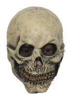 Halloween Masker - Schedel met Gaas voor de Ogen