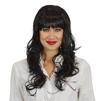 Damespruik - Golvend Lang - Patricia Zwart Damespruik - Golvend Lang - Patricia Zwart