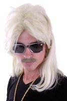 Heren Pruik - Aso New Kids - Blond - Volwassenen Heren Pruik - Aso New Kids - Blond - Volwassenen