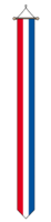 Wimpel Nederland - Rood-Wit-Blauw - 400 x 30 cm Wimpel Nederland - Rood-Wit-Blauw - 400 x 30 cm