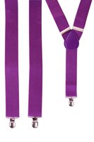 Bretels - Verstelbaar - met Klip - Paars