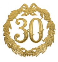 Lauwerkrans - 30 Jaar - Goud 