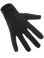 Handschoenen - Kort Model - Katoen - Stretch - Zwart Handschoenen - Kort Model - Katoen - Stretch - Zwart