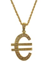 Ketting Euro Goud - Zware Kwaliteit - Gangster Ketting Ketting Euro Goud - Zware Kwaliteit - Gangster Ketting