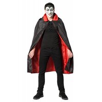 Halloween Cape Dracula - Rood-Zwart - Volwassenen Halloween Cape Dracula - Rood-Zwart - Volwassenen