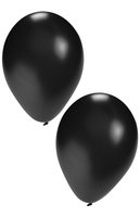 Ballonnen Zwart - 25 cm - Helium- en Luchtvulling Ballonnen Zwart - 25 cm - Helium- en Luchtvulling