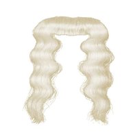 Sinterklaas Snor - Yak-Buffelhaar - Gebroken Wit