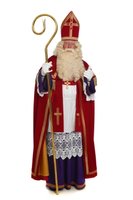 Sinterklaas compleet kostuum traditioneel met mantel (TV Sint) Bram