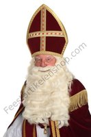 Sinterklaas Pruik en Baard - Yak-Kunsthaar TV Model