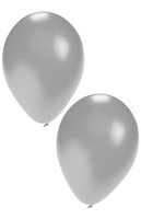 Ballonnen Zilver - 25 cm - Helium- en Luchtvulling Ballonnen Zilver - 25 cm - Helium- en Luchtvulling