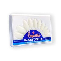 Superstar Kunstnagels naturel met zelfklevende stickers
