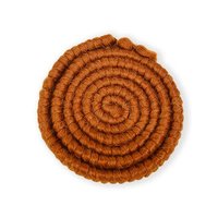 Wolcrêpe Licht Kastanjebruin - 100 cm