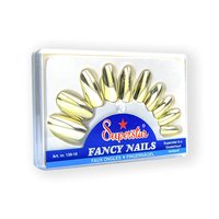 Superstar Kunstnagels goud met zelfklevende stickers