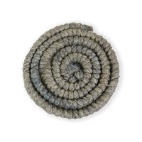 Wolcrêpe Lichtgrijs - 100 cm