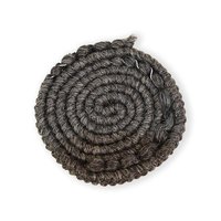 Wolcrêpe Donkergrijs - 100 cm