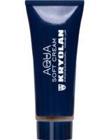 Kryolan aquacolor soft cream 25 ml donkerbruin 101