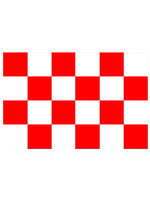 Tafelvlag moiree zijde 10 x 15 cm Noord Brabant Tafelvlag moiree zijde 10 x 15 cm Noord Brabant
