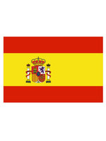 Tafelvlag moiree zijde 10 x 15 cm Spanje Tafelvlag moiree zijde 10 x 15 cm Spanje