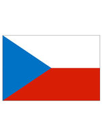 Tafelvlag moiree zijde 10 x 15 cm Tsjechië Tafelvlag moiree zijde 10 x 15 cm Tsjechië