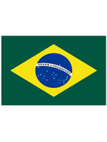 Tafelvlag moiree zijde 10 x 15 cm Brazilië Tafelvlag moiree zijde 10 x 15 cm Brazilië