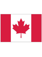Tafelvlag moiree zijde 10 x 15 cm Canada Tafelvlag moiree zijde 10 x 15 cm Canada